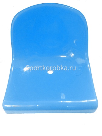 Сиденье пластиковое Лужники голубое фото